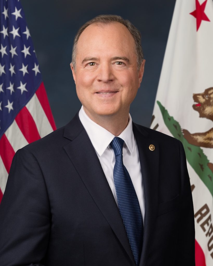 Senator Adam Schiff Official Portrait